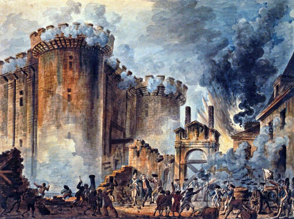 La toma de la Bastilla fue el hecho más significativo de la Revolución Francesa