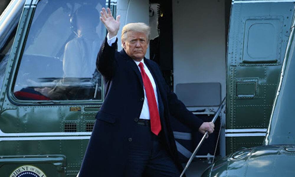 Despedida de Donald Trump como presidente de los Estados Unidos