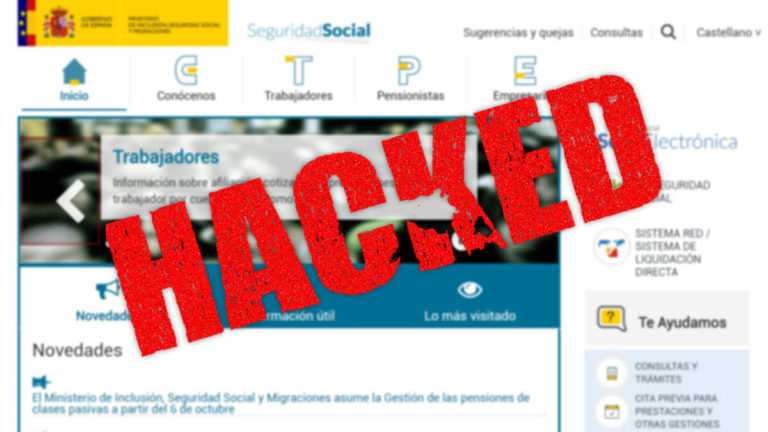 ataque informático a la sede del SEPE