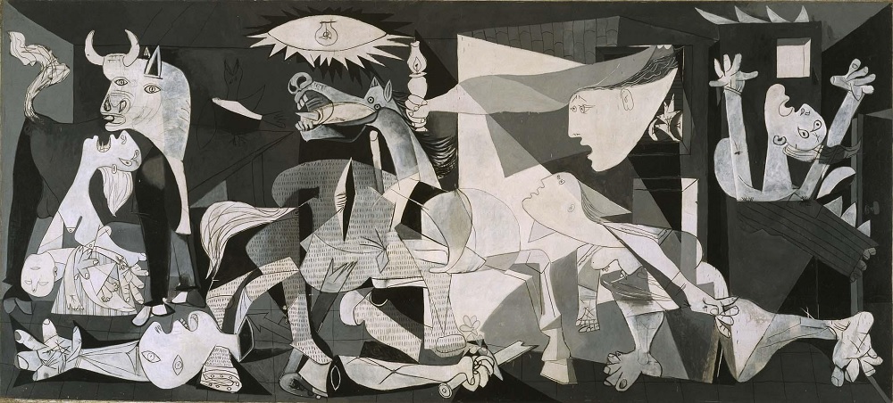 El Guernica es la obra más representativa que retrata la Guerra Civil